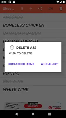 Shop List android App screenshot 3